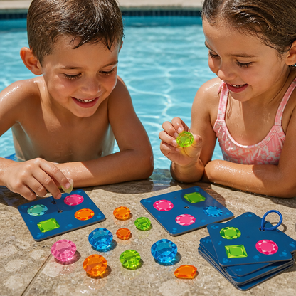 Underwater Search & Find Game With Colourful Gems
