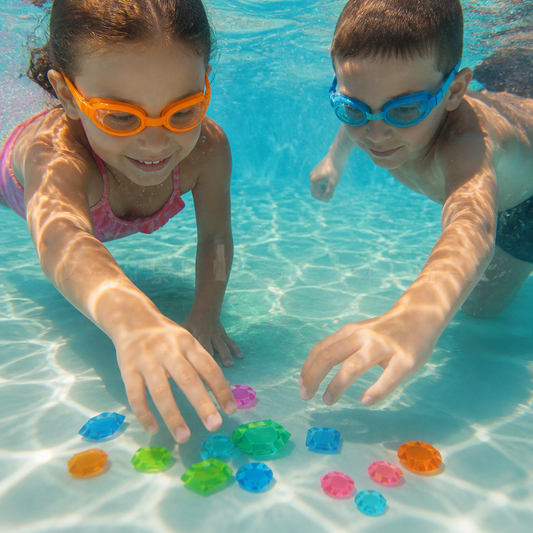 Underwater Search & Find Game With Colourful Gems