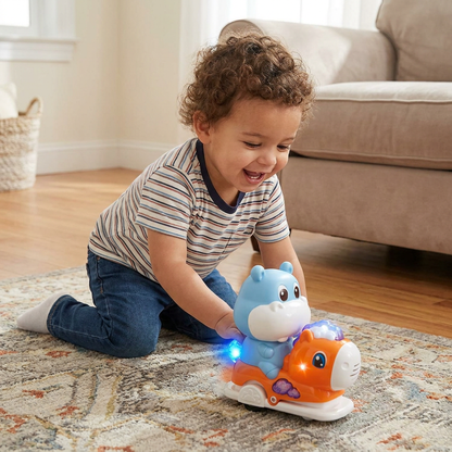 Interactive Animal Swing Toy with Music & Lights