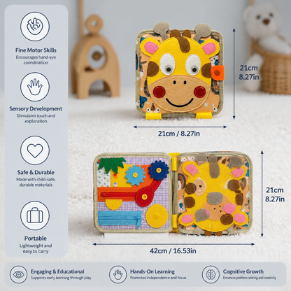 Montessori Sensory Giraffe Story Book