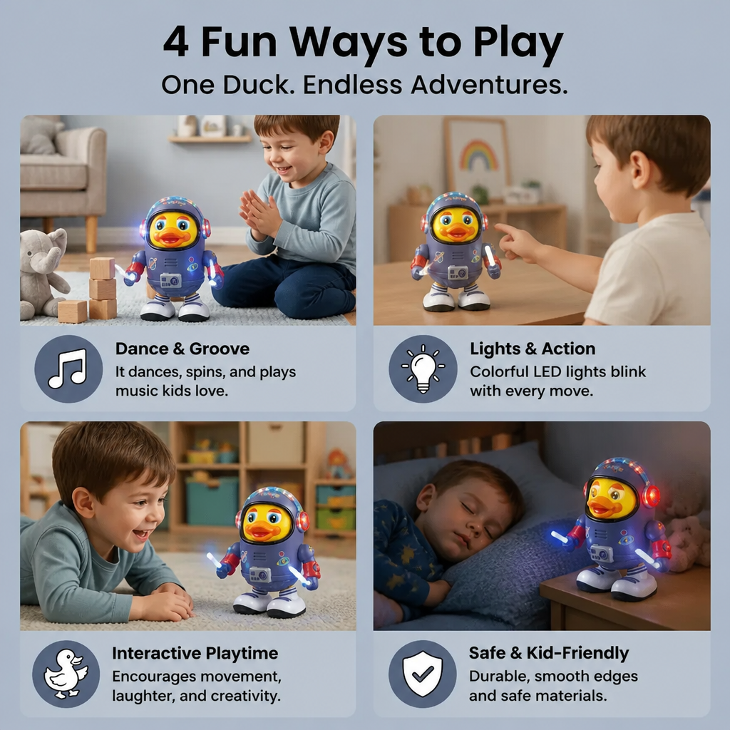Dancing Astronaut Duck