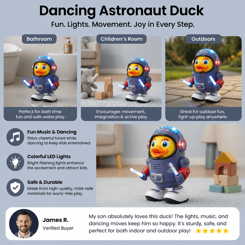 Dancing Astronaut Duck