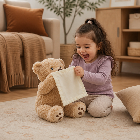 Peek-A-Boo-Teddy - Interactive Plush Toy