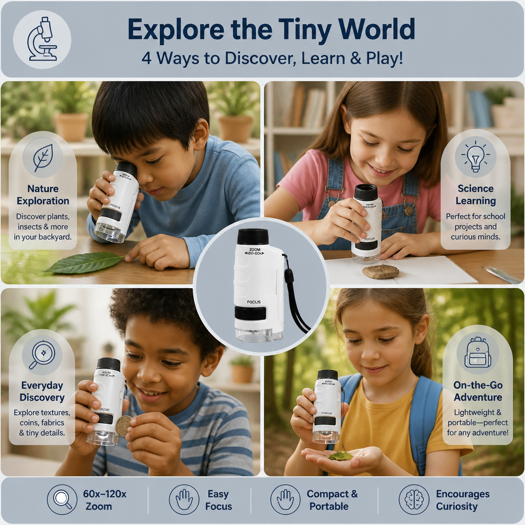 Mini Microscope for kids