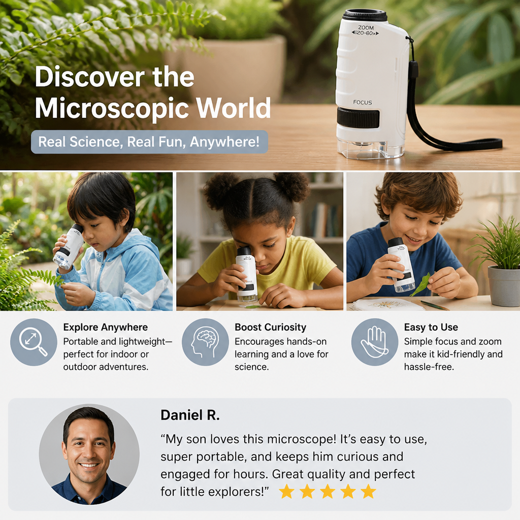 Mini Microscope for kids