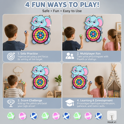 Cute Kids Dart Game