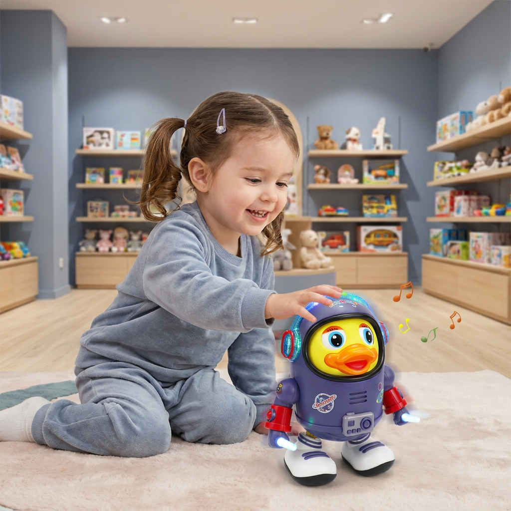 Dancing Astronaut Duck