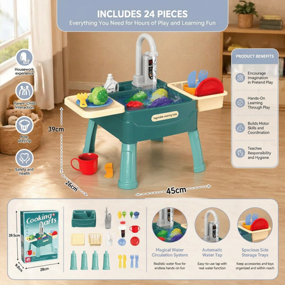 Water Wonder - Play kitchen with magic tap
