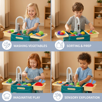 Water Wonder - Play kitchen with magic tap
