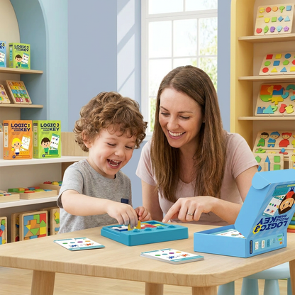 Logic key puzzle game for kids
