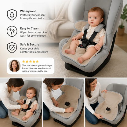 Waterproof Car Seat Protector for Child Seats