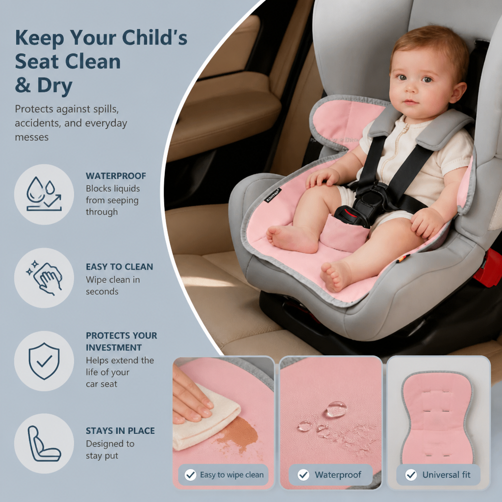 Waterproof Car Seat Protector for Child Seats