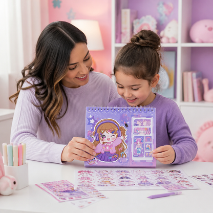 Princess Dress-Up Sticker Activity Book