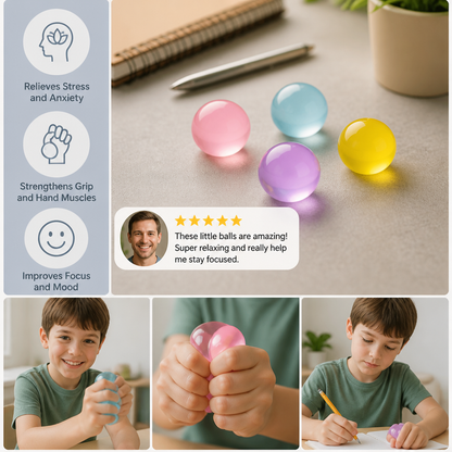 Coconut Oil Stress Relief Squishy Ball