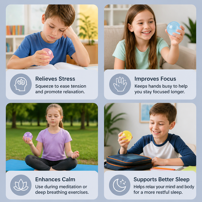 Coconut Oil Stress Relief Squishy Ball