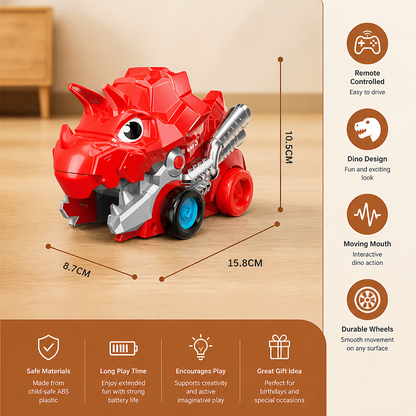Remote Control Dino Car Chomper Truck