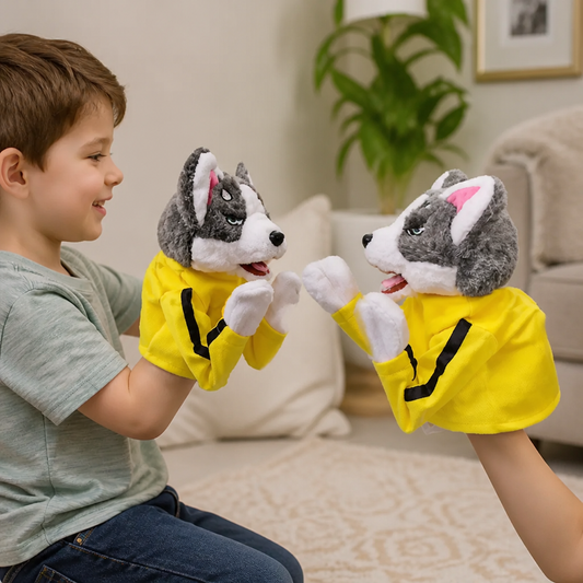 Boxing Husky Funny Kids Toy