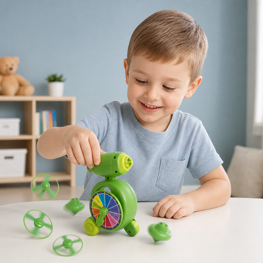 5-in-1 Gyro Educational Toy – Spinning, Balancing & Stacking Skill Game for Kids