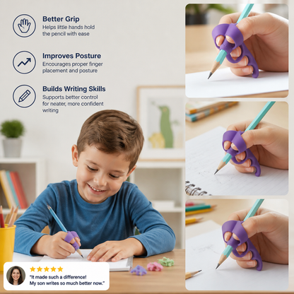 Ergonomic Silicone Pencil Grips