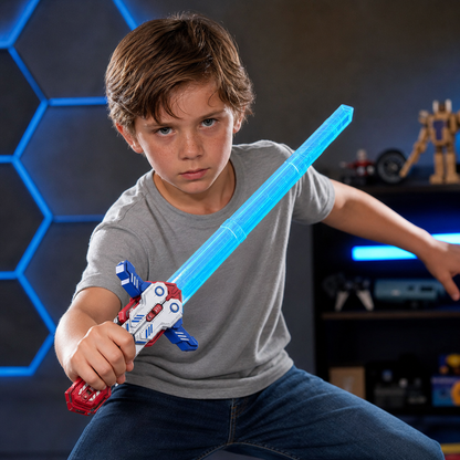 Glowing Telescopic Butterfly Sword Toy