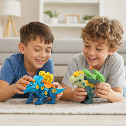 DIY Build & Transform Dinosaur Egg Toy