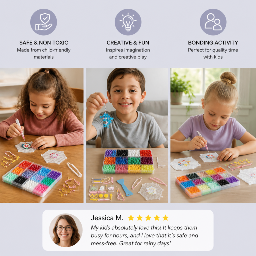 DIY Glow-in-the-Dark Water Bead Craft Kit