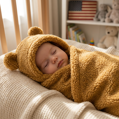 Baby Bear blanket and sleeping bag