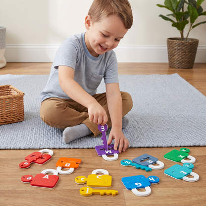 Letters and Maths Locks and Keys Educational Game