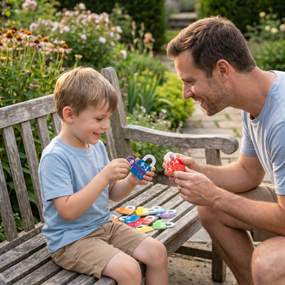 Letters and Maths Locks and Keys Educational Game