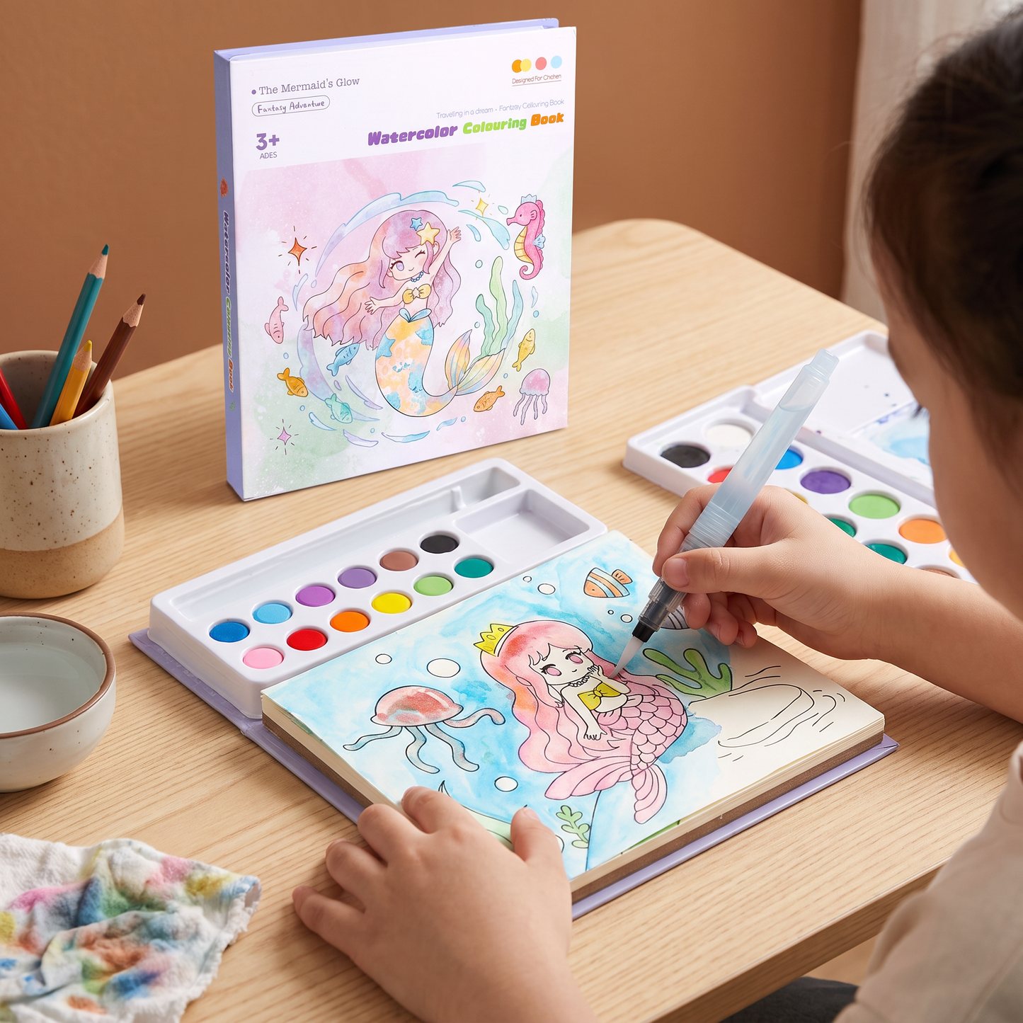 All-in-One Watercolour Painting Book