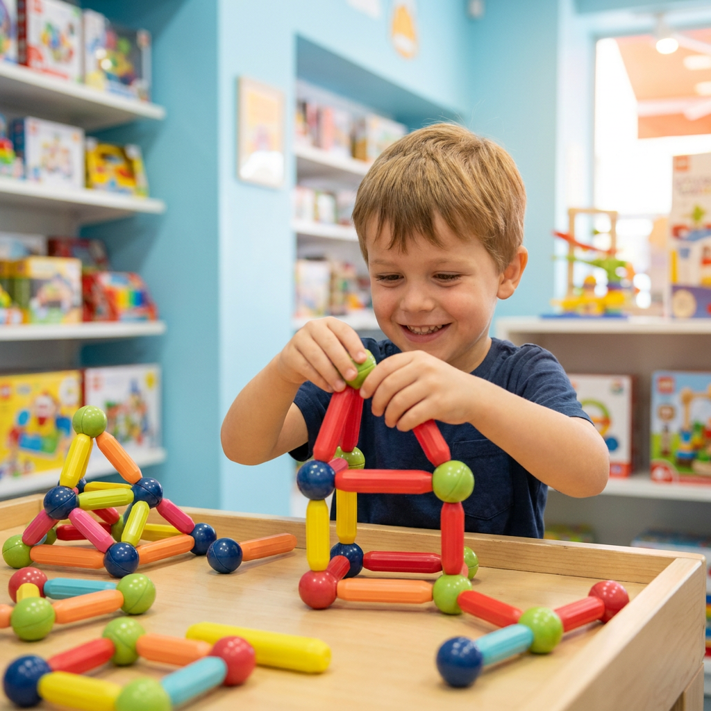 Magnetic Building Blocks