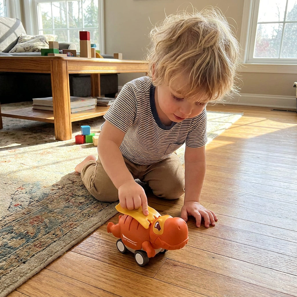 Press & Go Dinosaur Cars – Rolling Dinosaur Toys for Kids