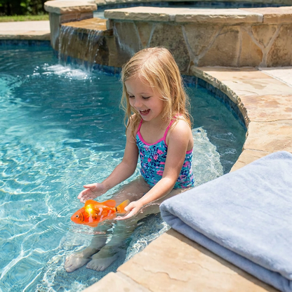 LED Swimming Fish Pool Toy Set – Automatic Water Activated Light-Up Fish