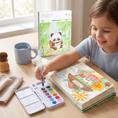 All-in-One Watercolour Painting Book