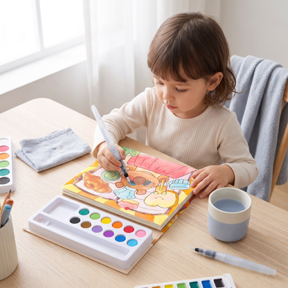 All-in-One Watercolour Painting Book