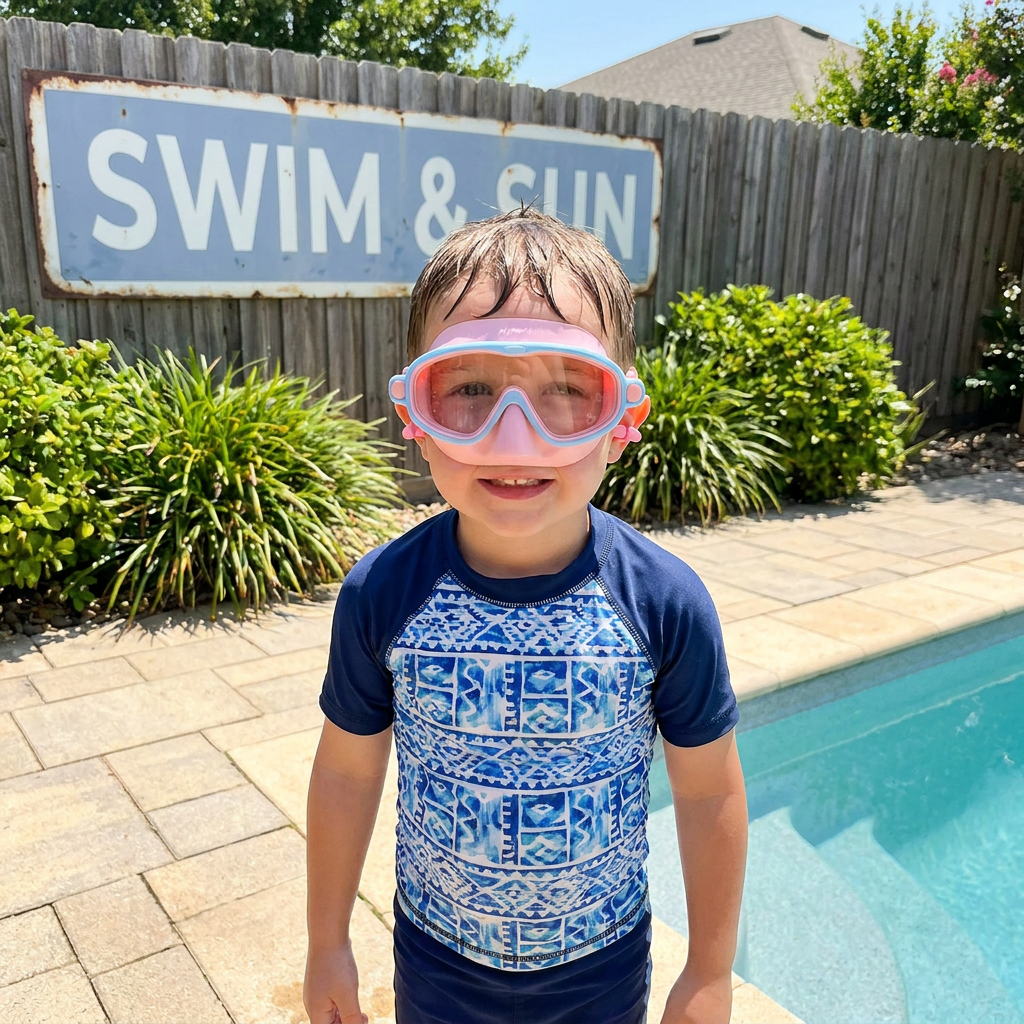 Practical Swimming Goggles for Kids – Anti-Fog, Secure Fit & Comfortable Wear