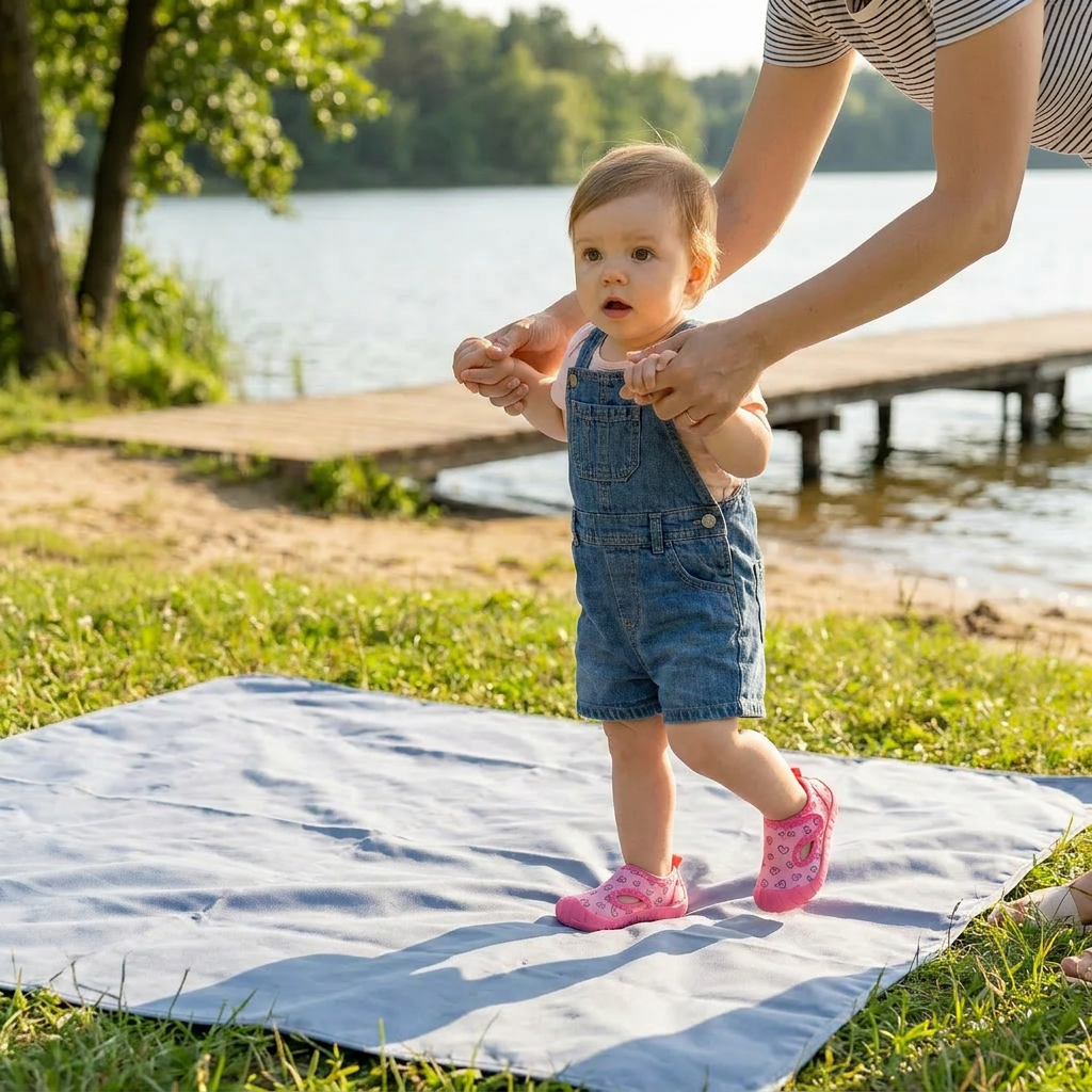 Summer Baby Sandals with Non-slip soles and Breathable Material
