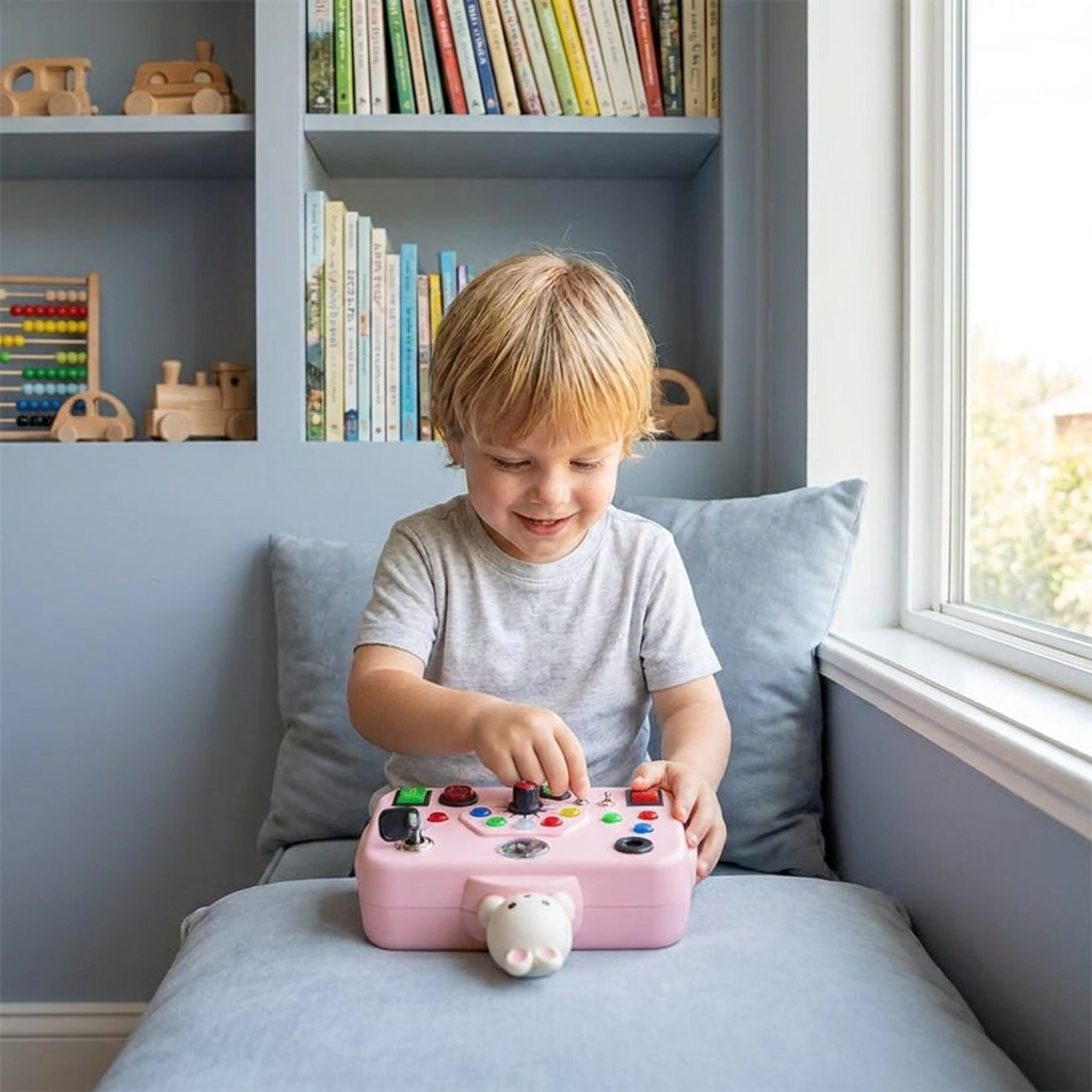 Montessori Activity Toy for Kids – Educational Game to Support Motor Skills, Understanding & Creativity