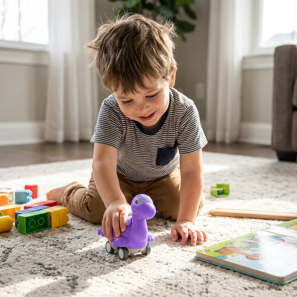 Press & Go Dinosaur Cars – Rolling Dinosaur Toys for Kids