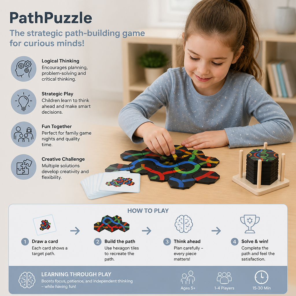 PathPuzzle - Educational Lern- and Family Game