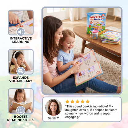 My First Leveled Reading Sound Book – Interactive Reading & Literacy