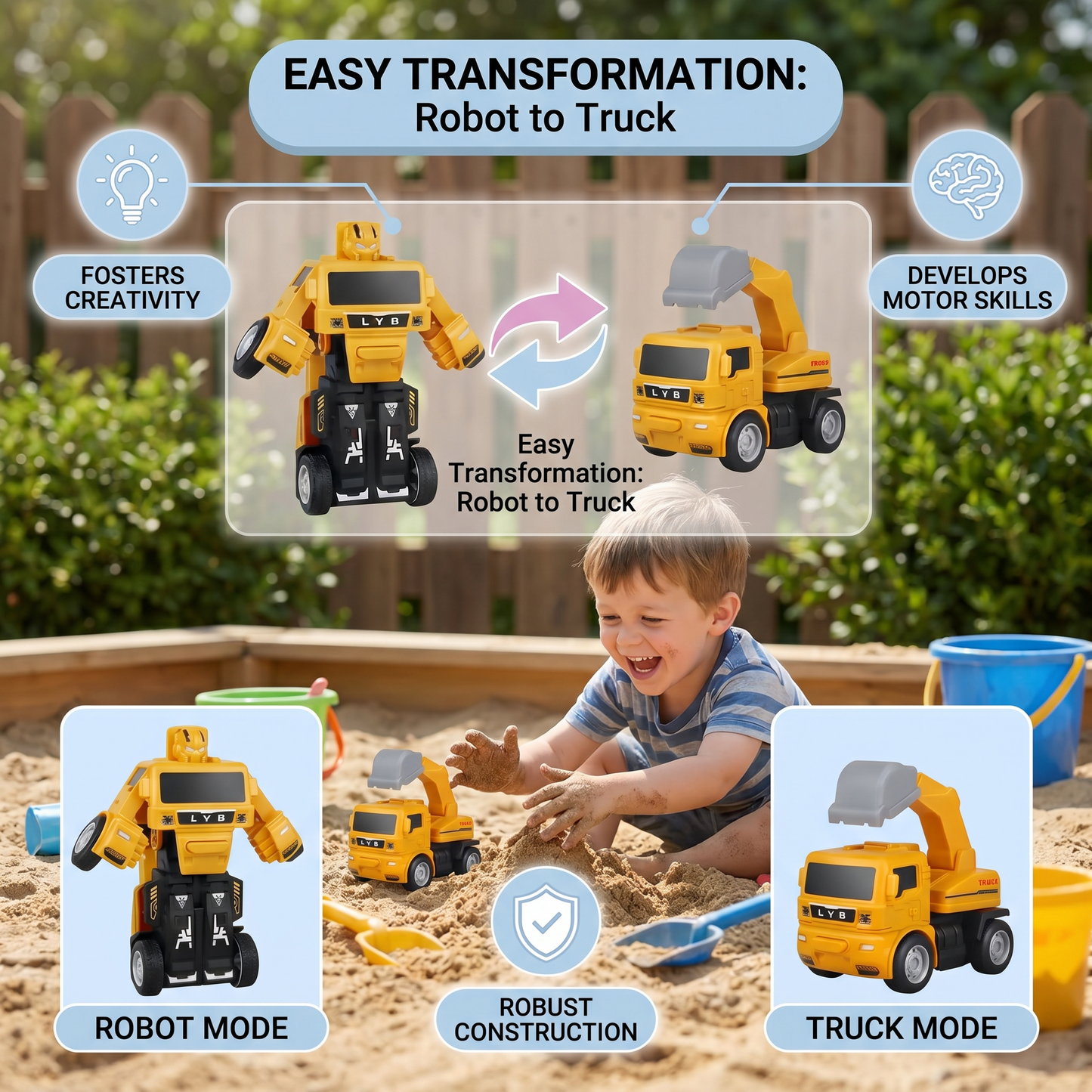Transformer Truck Kids Toy