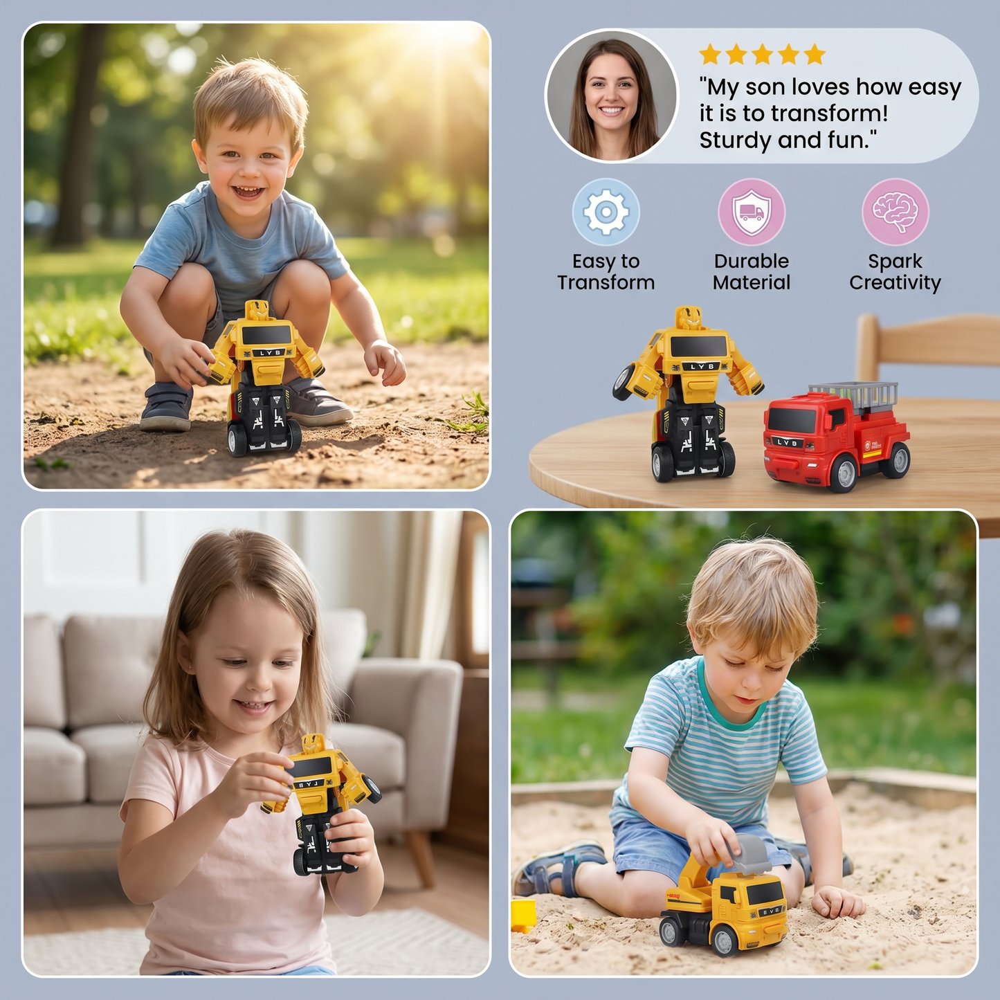 Transformer Truck Kids Toy