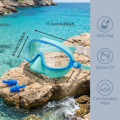 Practical Swimming Goggles for Kids – Anti-Fog, Secure Fit & Comfortable Wear