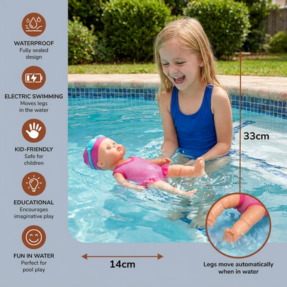 Swimming Baby Doll – Waterproof Electric Pool Toy for Kids