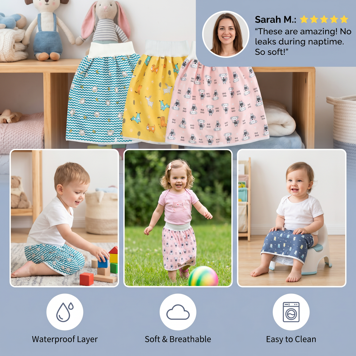 Waterproof Baby Potty Training Pants