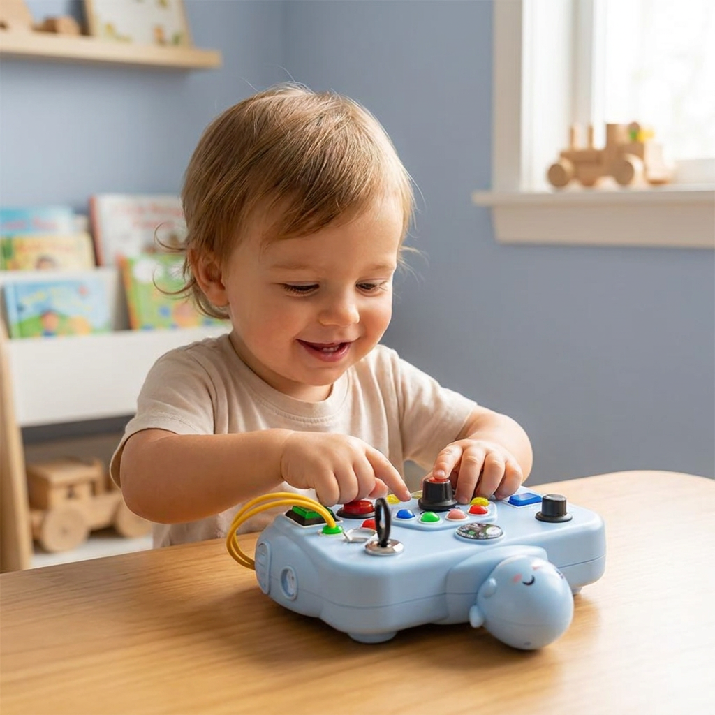 Montessori Activity Toy for Kids – Educational Game to Support Motor Skills, Understanding & Creativity