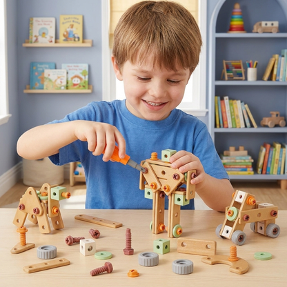 Kids Tool Set for Building & Fixing – Educational Construction Toy