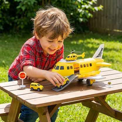 Aircraft and Vehicle Play Set