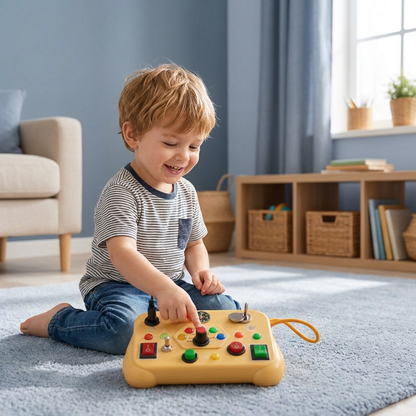 Montessori Activity Toy for Kids – Educational Game to Support Motor Skills, Understanding & Creativity